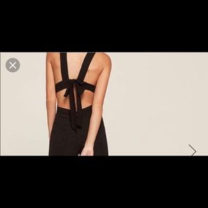 Reformation Black Pencil Dress